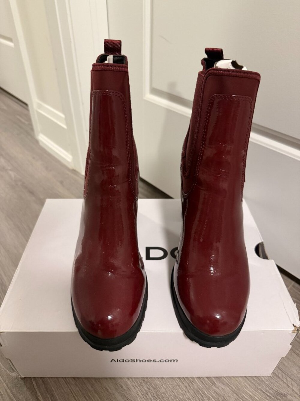 Red Aldo Boots
